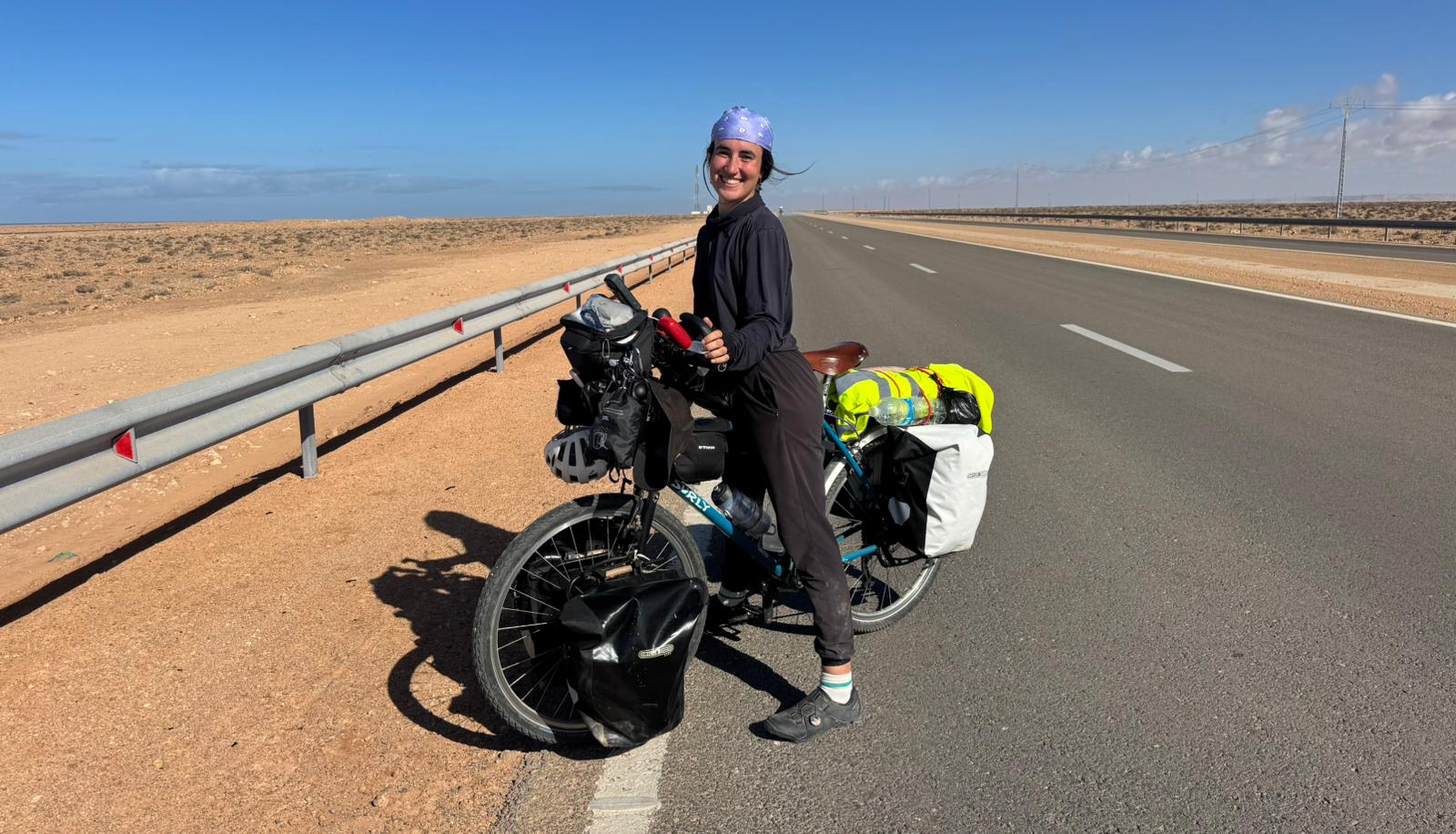 CRUZAR ÁFRICA EN BICI EN SOLITARIO: NATALIA LARTITEGUI