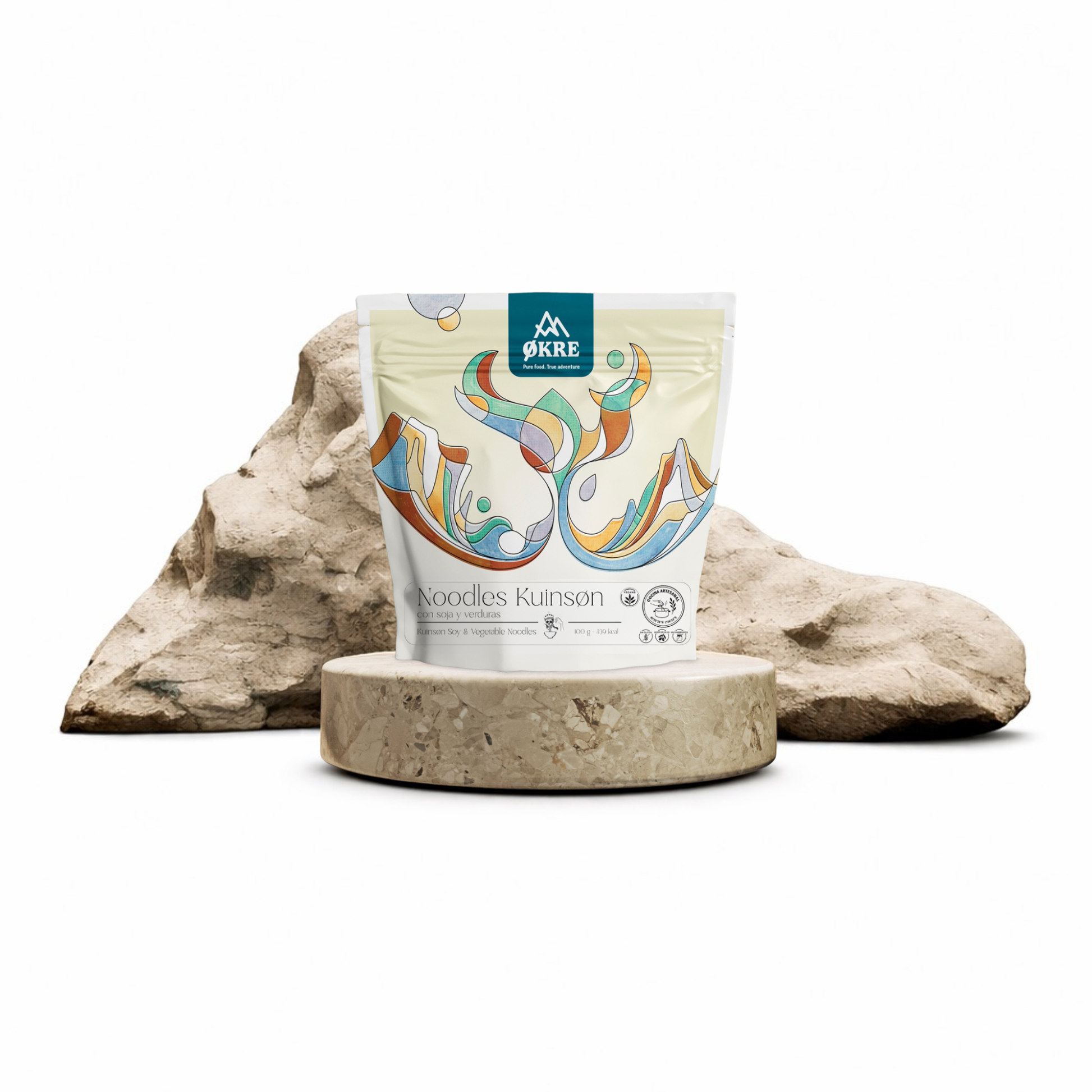 Noodles Kuinsøn con soja · Comida liofilizada artesanal