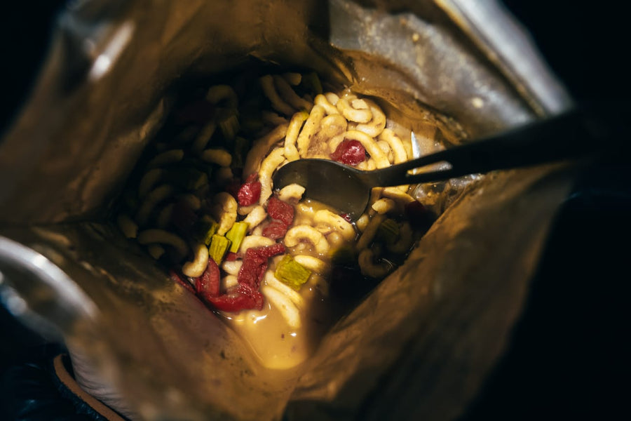 Chicken fideuá · Artisan freeze-dried meal