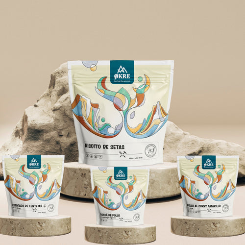 pack de menús liofilizados artesanales naturales